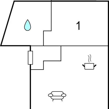 One-bedroom In 公寓 *